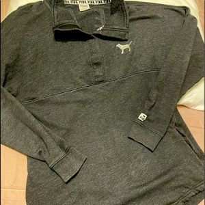 small victoria’s secret pink sequin pullover